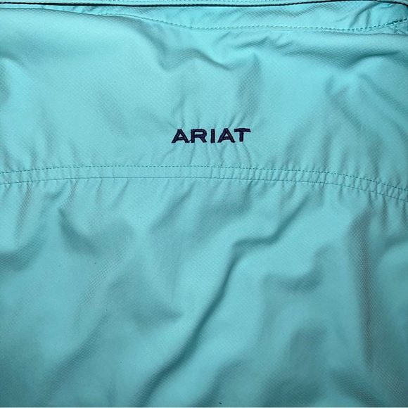 Ariatek Heat Series Men's Turquoise short sleeve size large - Picture 5 of 9